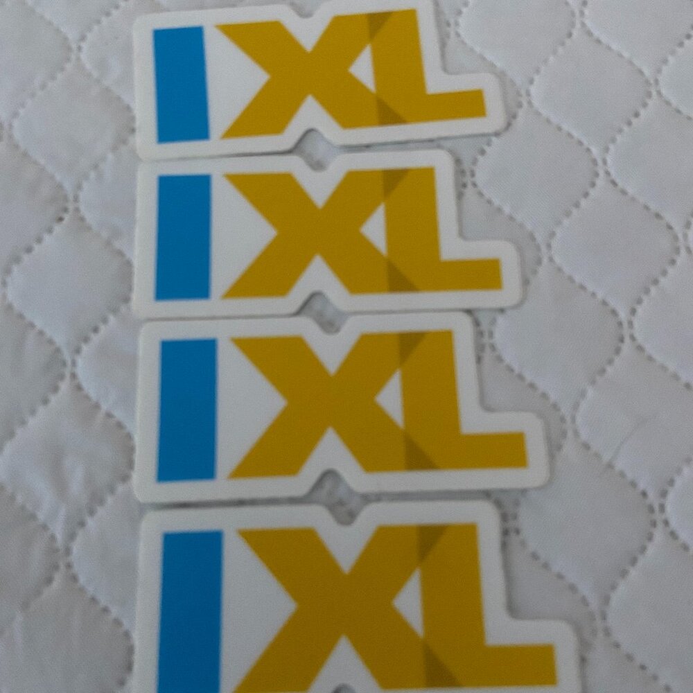IXL Logo Stickers (set of 4)